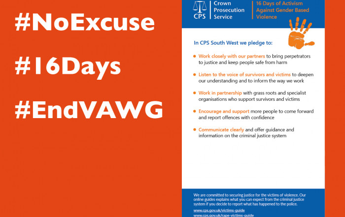 Pledge from the Crown Prosecution Service South West